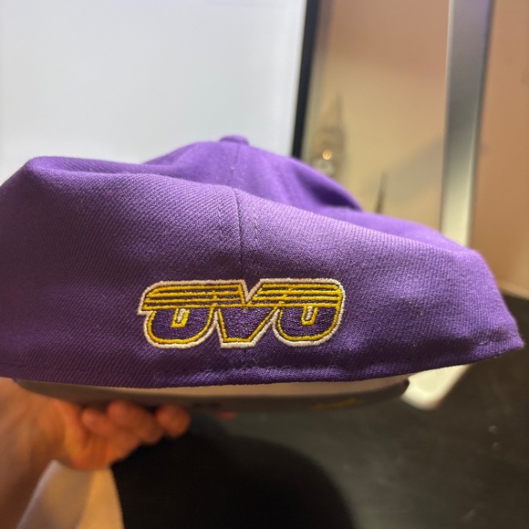 OVO x NBA LA Lakers New Era Fitted Hat Snapback - size 7 5/8 NWT Los Angeles - Picture 4 of 6